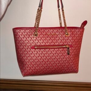 Michael Kors Jet Set Signature Shoulder Bag, NWOT!Never used!